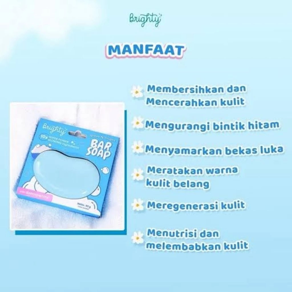 Brighty Glow & Bright Bar Soap 85gr