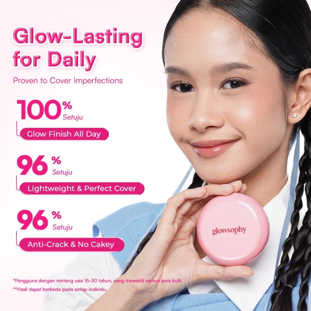 Glowsophy Cover Glow Serum Cushion - Pine
