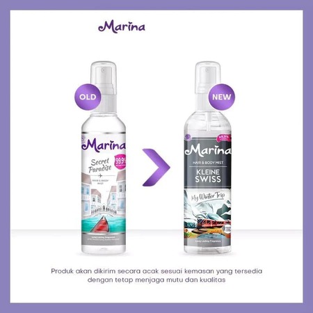 Marina Hair & Body Mist 100ml - White