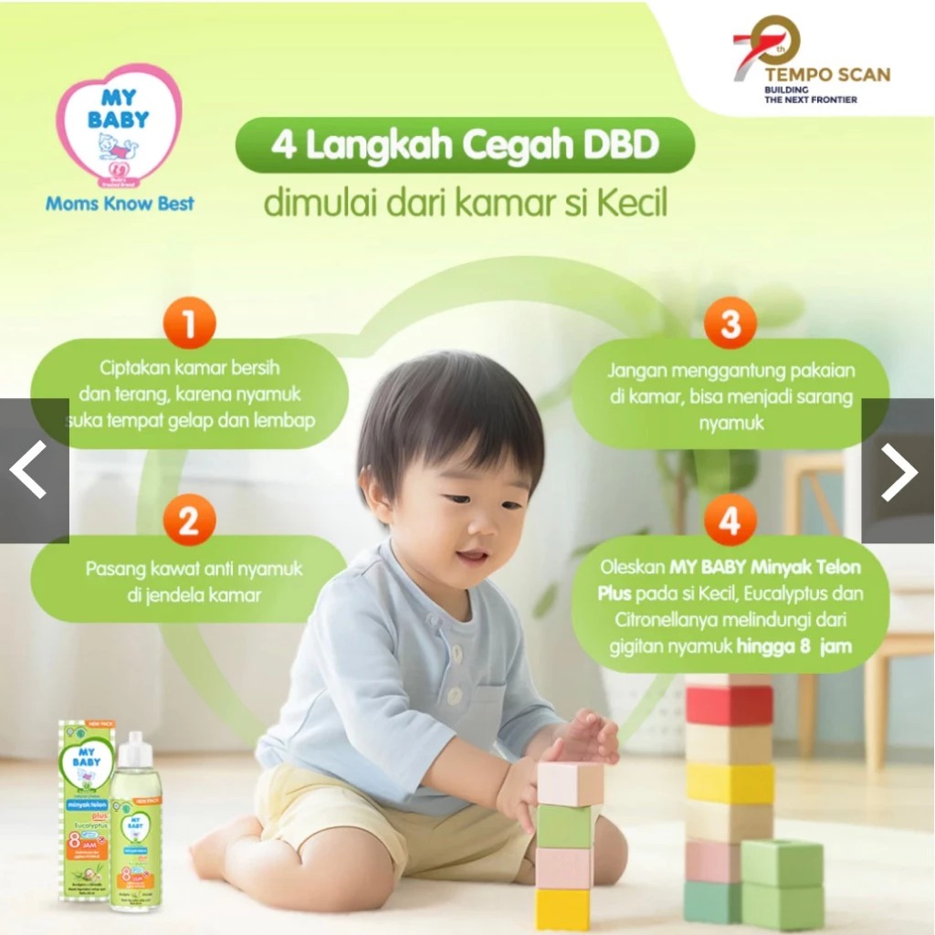 My Baby Minyak Telon Plus 150ml