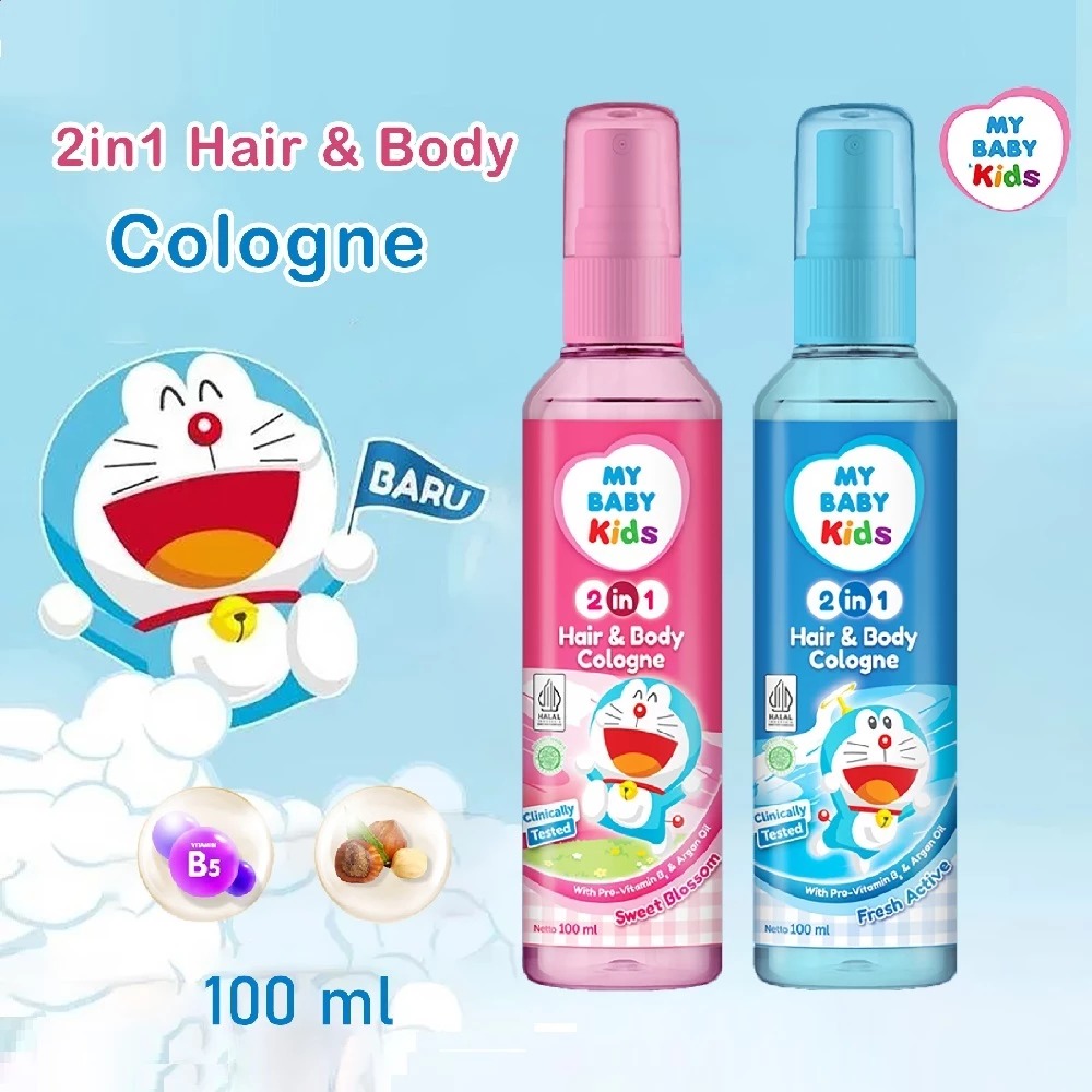 My Baby Kids Hair & Body Cologne 100ml - Blue