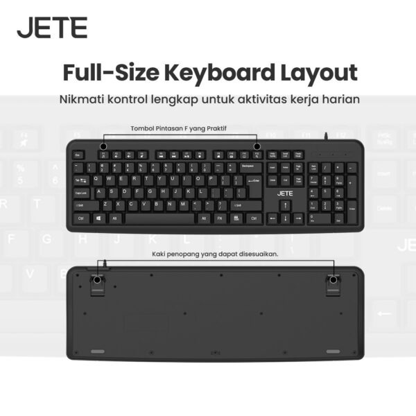 JETE Keyboard Kabel - KB101