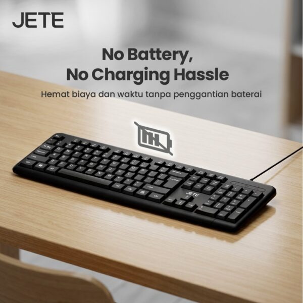 JETE Keyboard & Mouse Combo Kabel - MK101