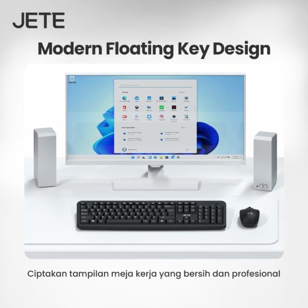 JETE Wireless Keyboard & Mouse Combo - MKS101