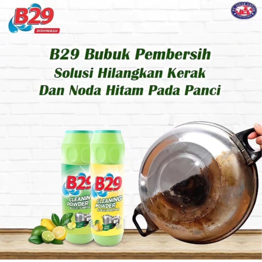 B29 Bubuk Pembersih 600gr - Fresh Lime (Cleaning Powder)