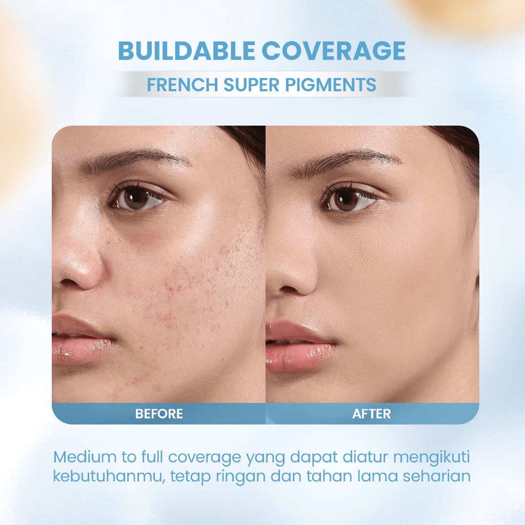 YOU Caffeine Lift V-Boost Serum Cushion SPF45 PA+++ 12gr - C203 Pink Sand