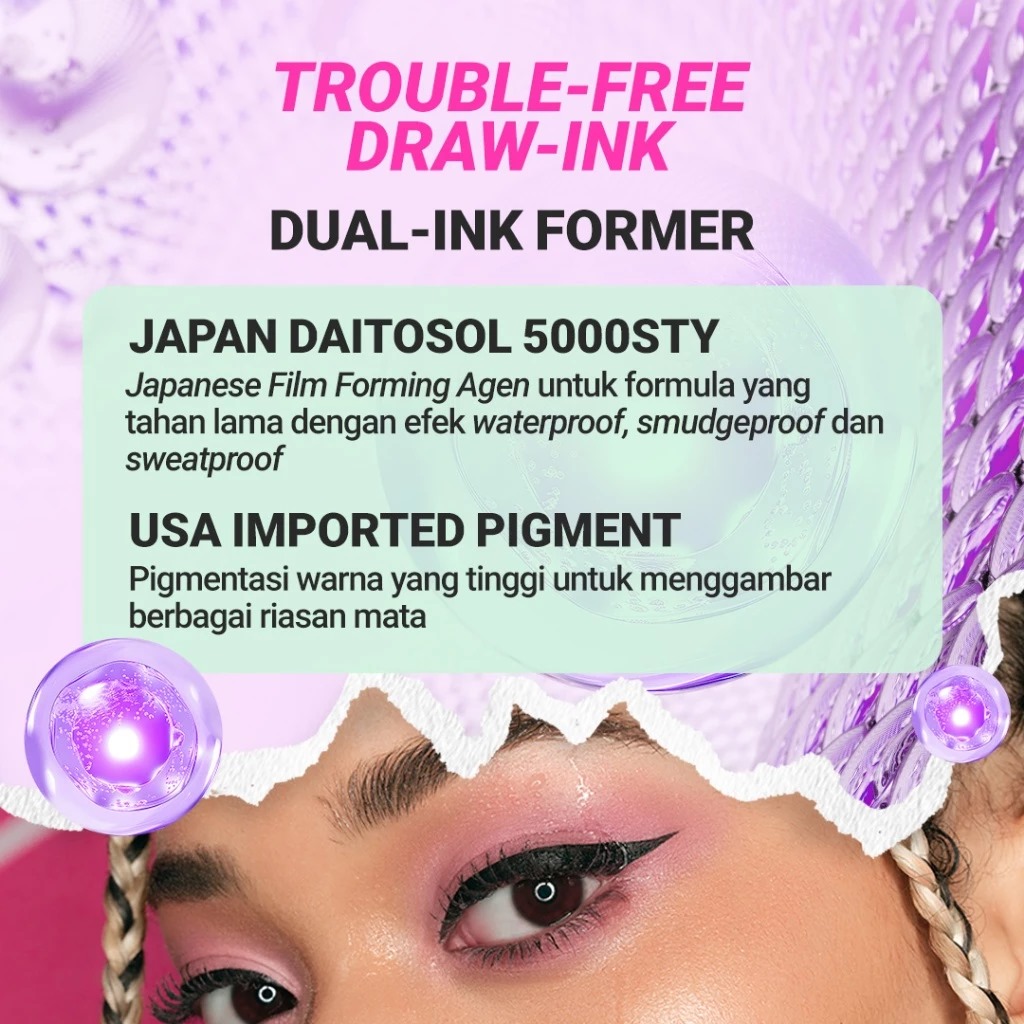 Dazzle Me Lock&Wing! Hyper Slim Eyeliner 0.55ml