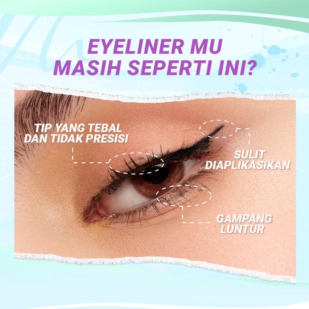 Dazzle Me Lock&Wing! Hyper Slim Eyeliner 0.55ml