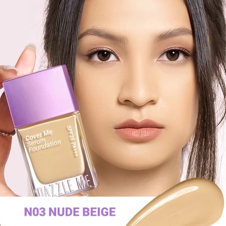 Dazzle Me Cover Me Serum Foundation SPF35 PA+++ 25ml - N03 Nude Beige