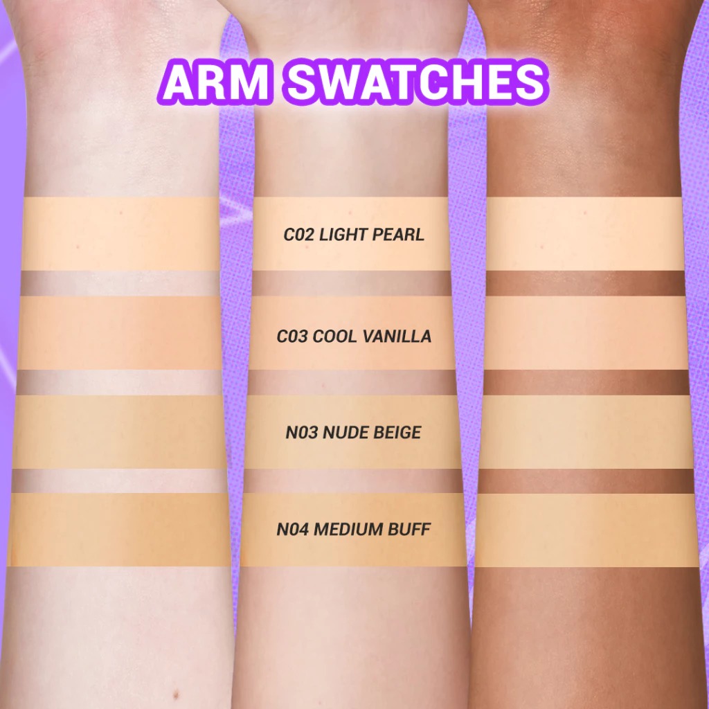 Dazzle Me Cover Me Serum Foundation SPF35 PA+++ 25ml - N04 Medium Buff