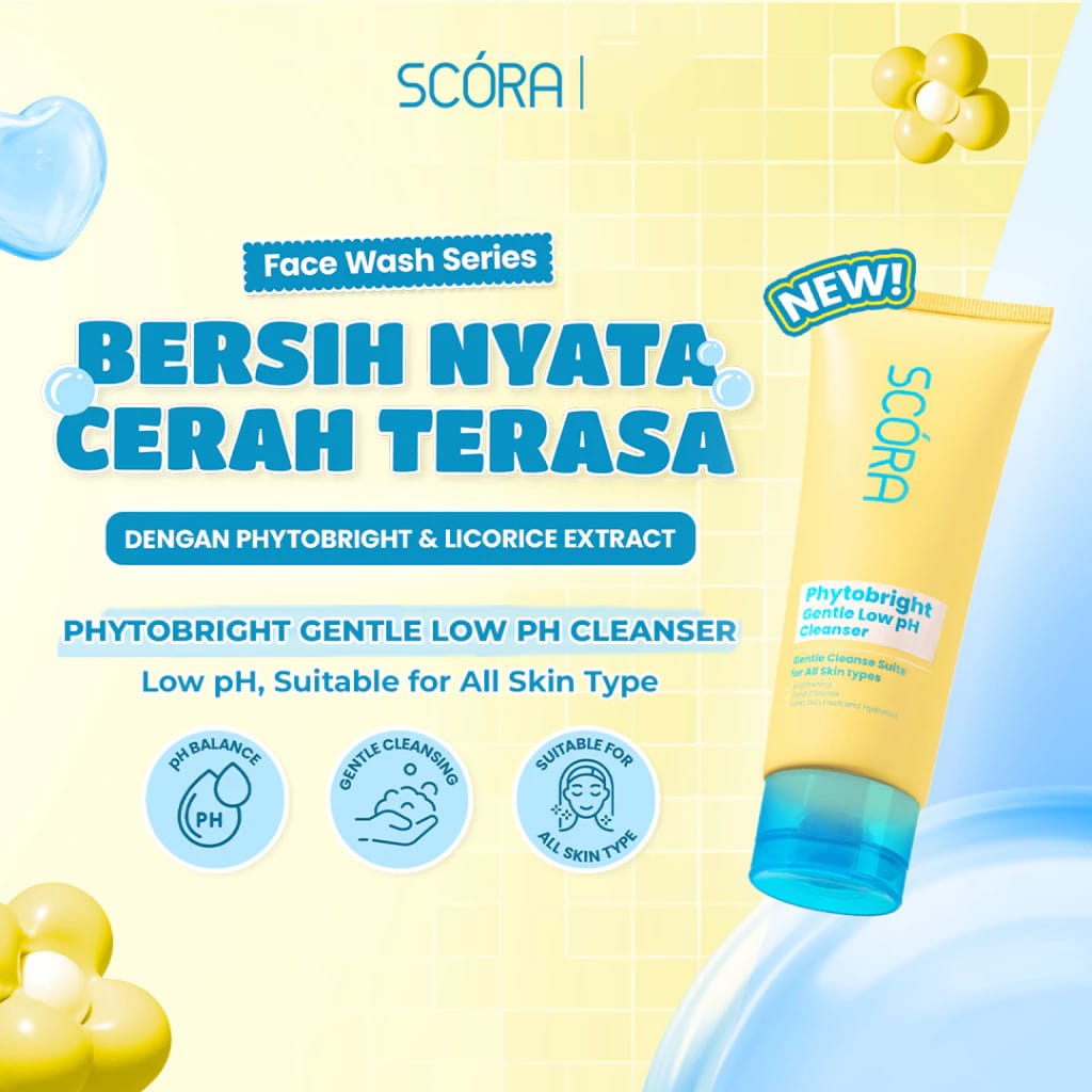 Scora Phytobright Gentle Low pH Cleanser 100gr