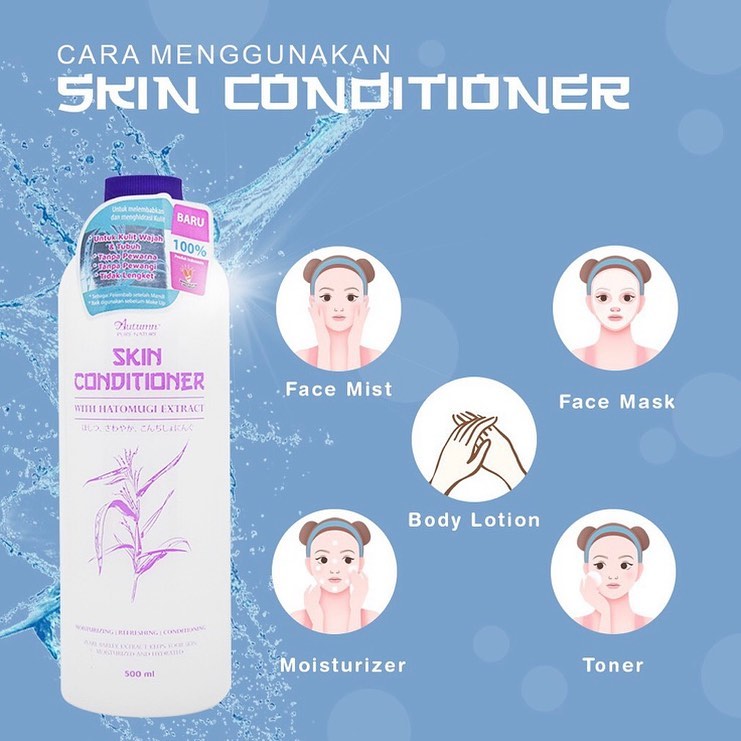 Autumn Skin Conditioner With Hatomugi Extract 500mL