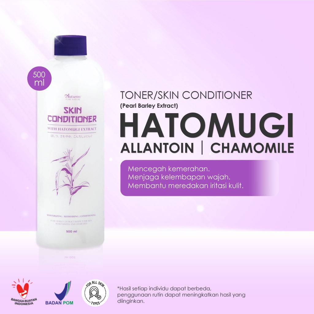 Autumn Skin Conditioner With Hatomugi Extract 500mL