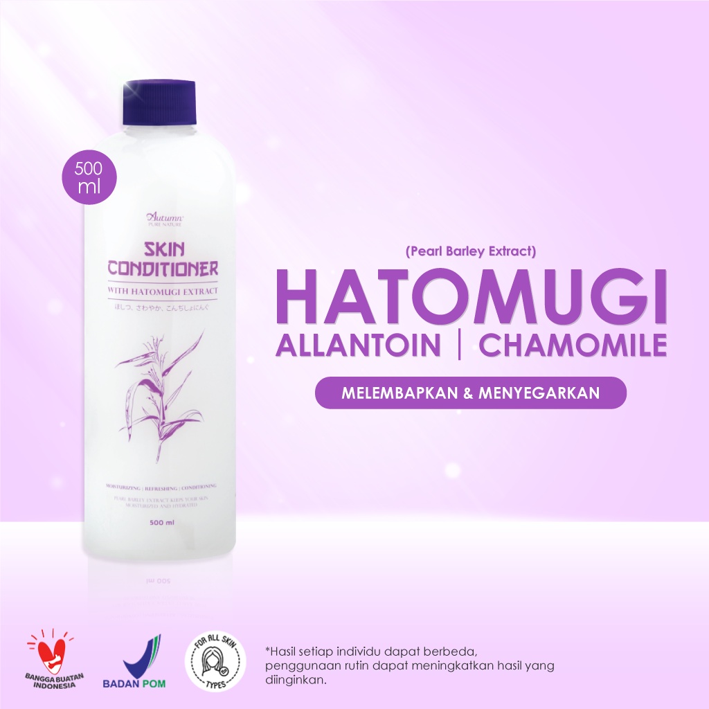 Autumn Skin Conditioner With Hatomugi Extract 500mL