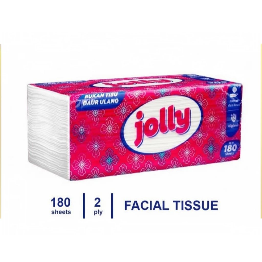 Tissue Jolly Facial Soft Pack 180s Tissue Jolly Facial Soft Pack 180s