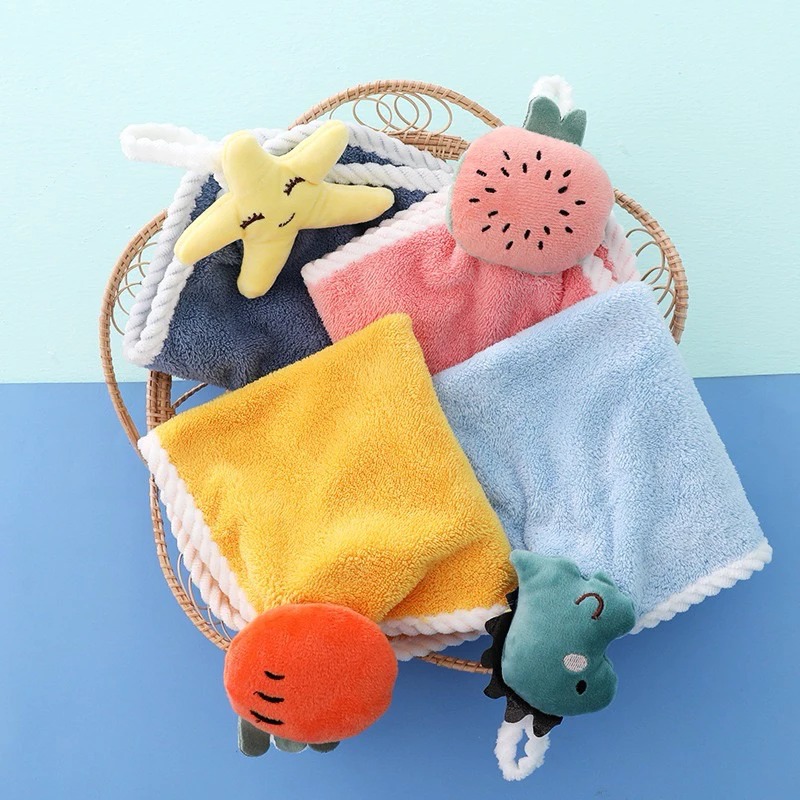 Handtowel Gantung Karakter 3D - Bintang (Lap Tangan / Serbet / Wash Cloth)