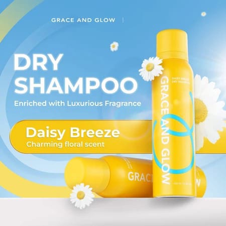 Grace and Glow Dry Shampoo 150ml - Daisy Breeze