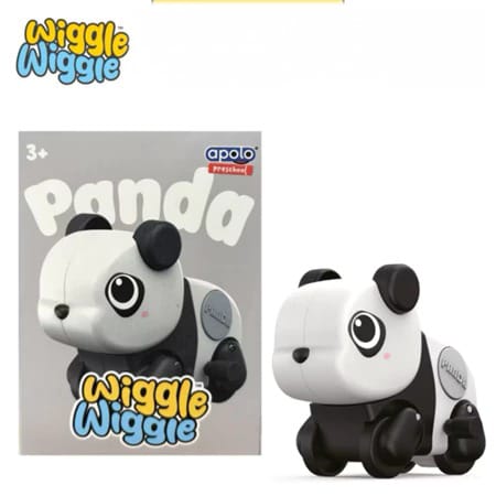 Mainan Anak Wiggle Wiggle Hewan Lucu - PANDA (Bisa Bergerak)