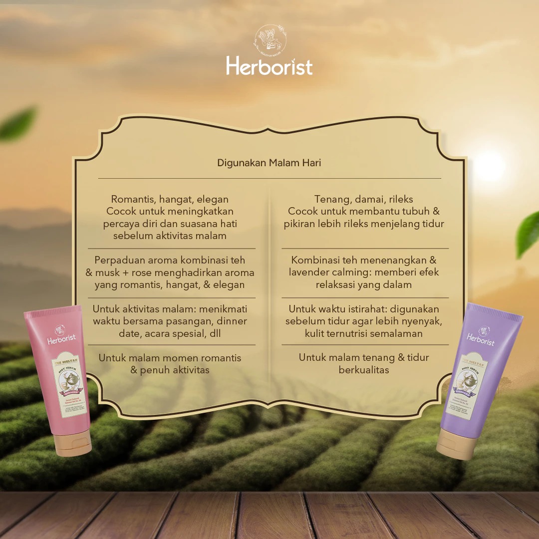 Herborist Teh Soeltan Body Lotion 100ml - Emboen