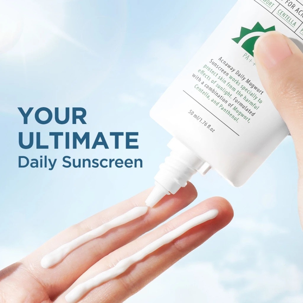 Acnaway Mugwort Daily Sunscreen SPF35 PA+++ 50ml