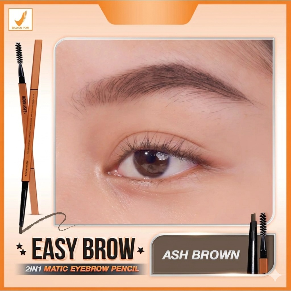 Salsa Easy Brow 2in1 Matic Eyebrow Pencil - Ash Brown