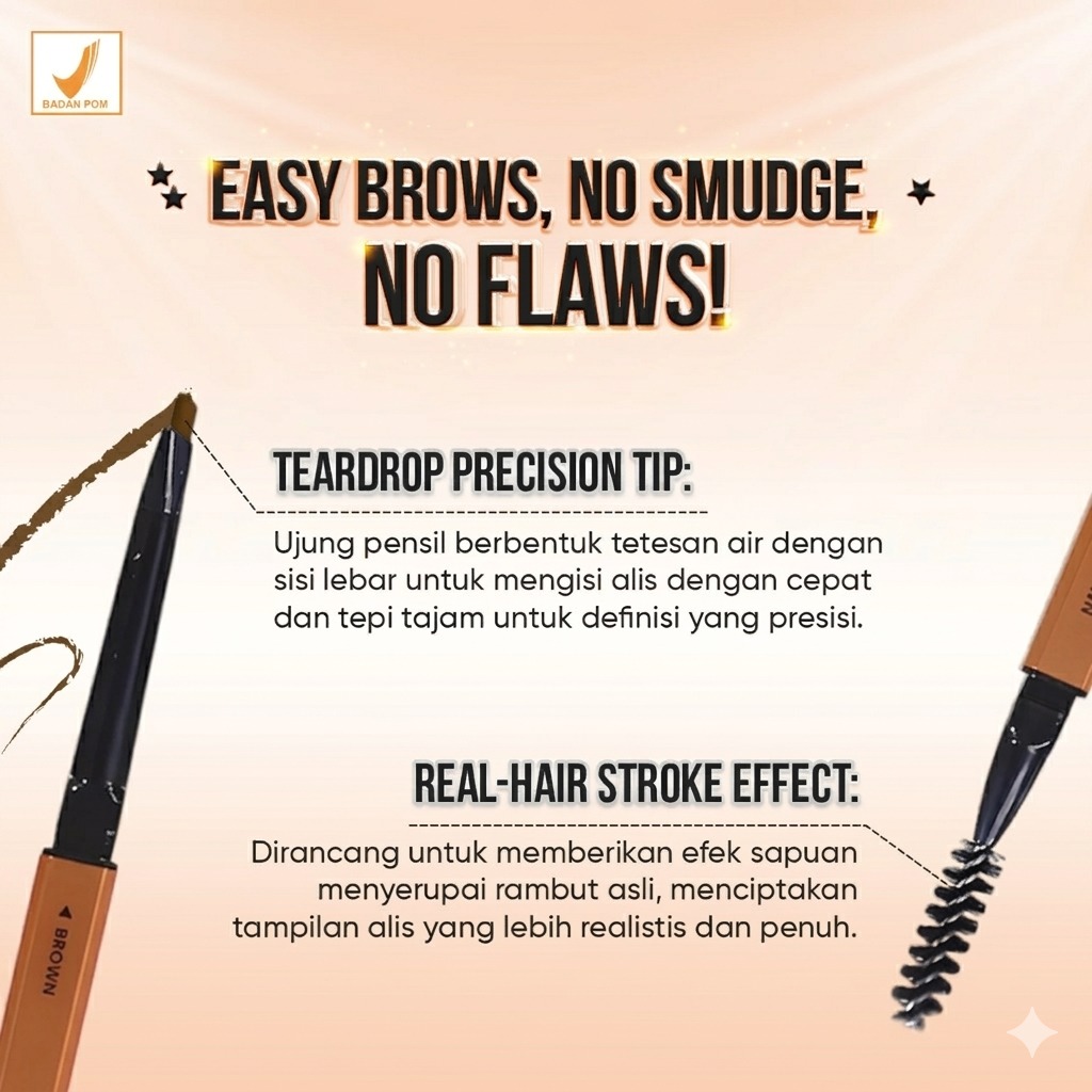 Salsa Easy Brow 2in1 Matic Eyebrow Pencil - Ash Grey