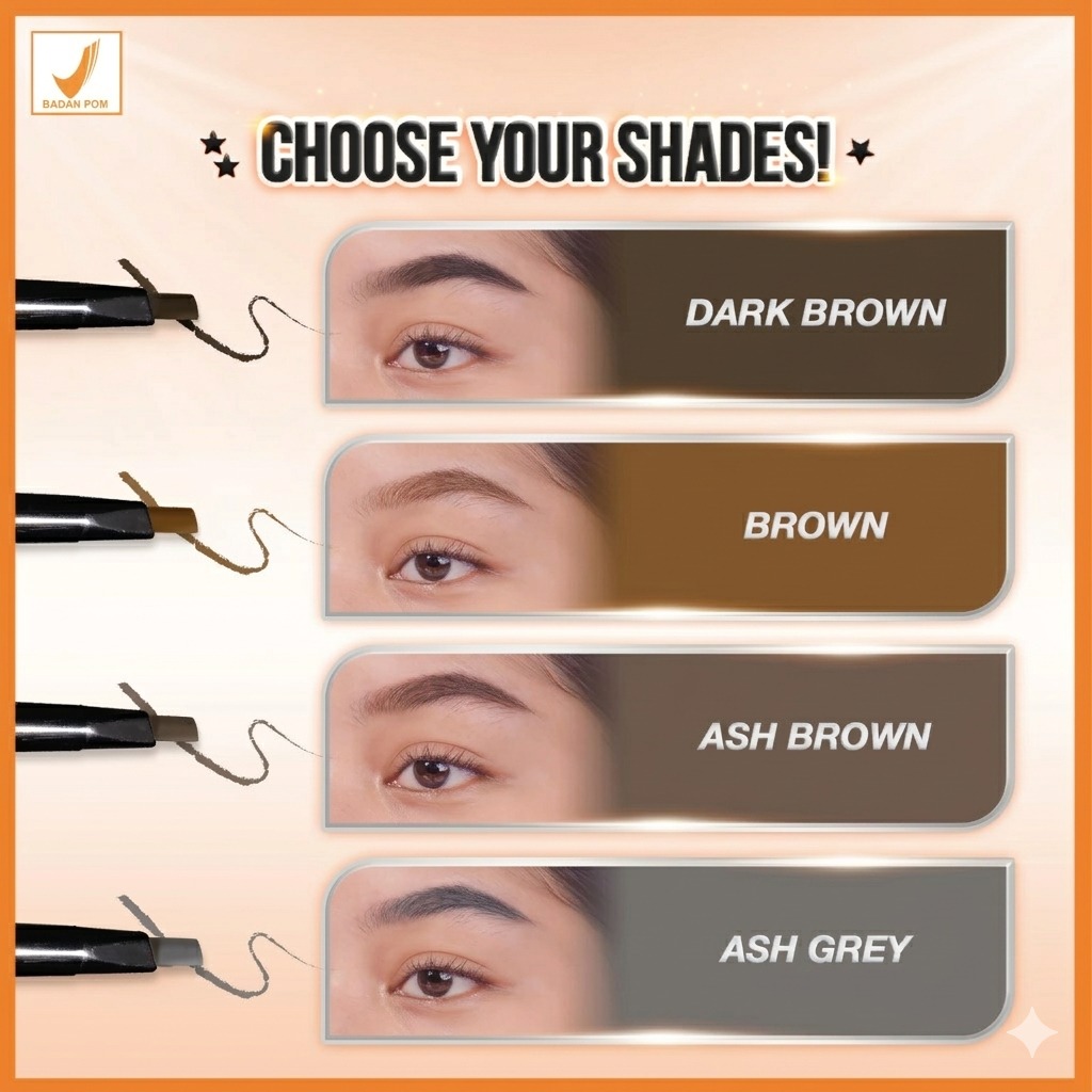 Salsa Easy Brow 2in1 Matic Eyebrow Pencil - Ash Grey