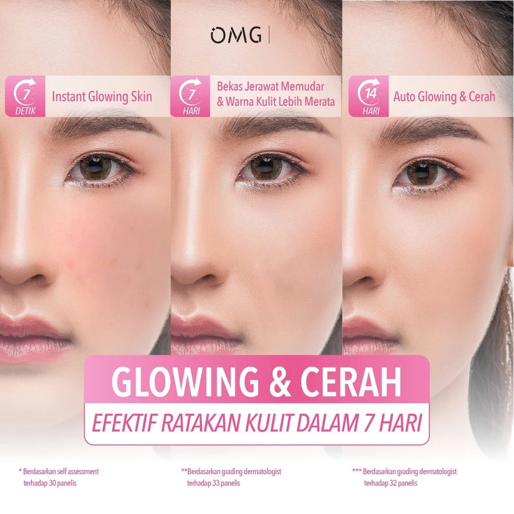 Oh My Glow Serum 17ml - 10% Niacinamide Pro Ultra Brightening Expert Serum (OMG)