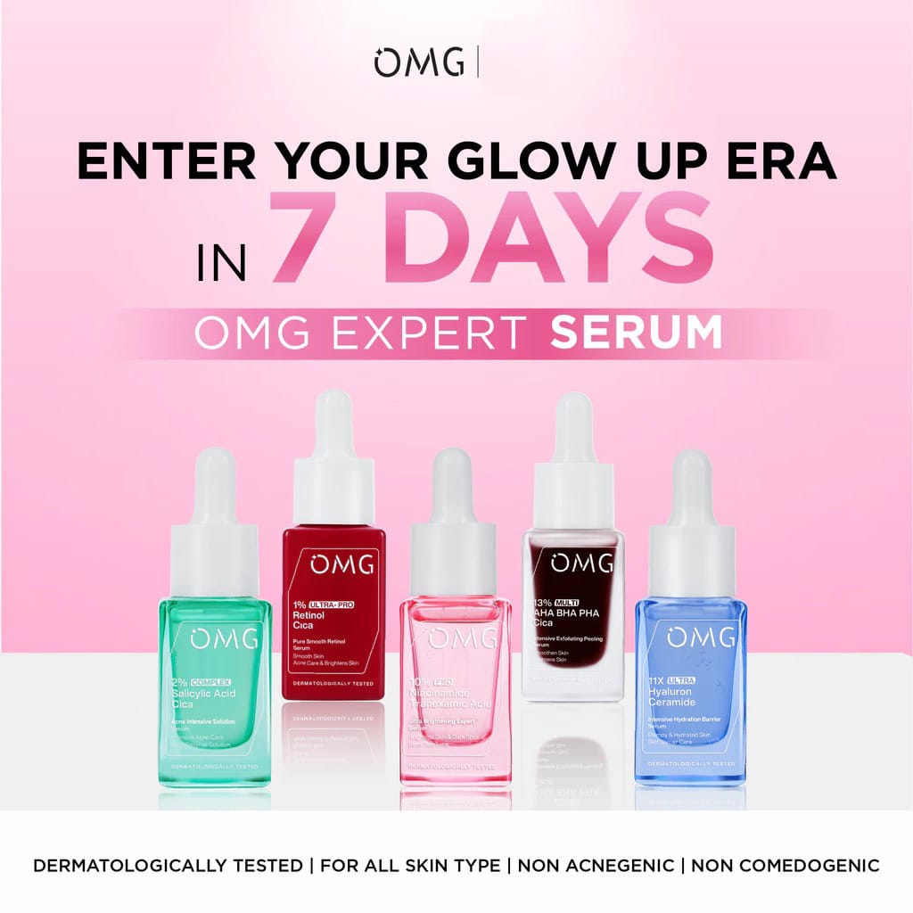 Oh My Glow Serum 17ml - 1% Ultra-Pro Retinol Pure Smooth Retinol Serum (OMG)