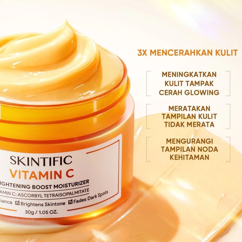 Skintific Vitamin C Brightening Boost Moisturizer 30gr