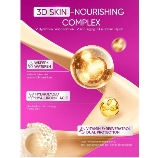 Skintific Cover Glow Perfect Pink Cushion 11gr  - 04 Beige (with Special Edition Keychain)