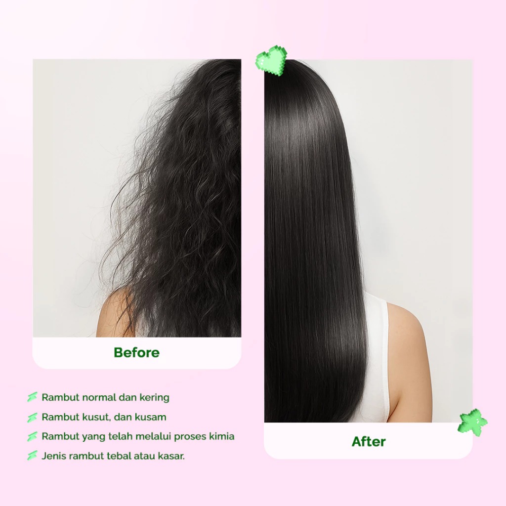 Hair Inc Silky Radiance Conditioner 180ml (Rambut Lembut & Berkilau)