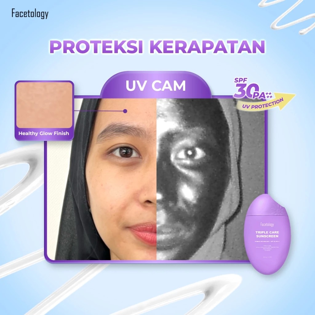 Facetology Triple Care Sunscreen SPF30 PA++++ 30ml
