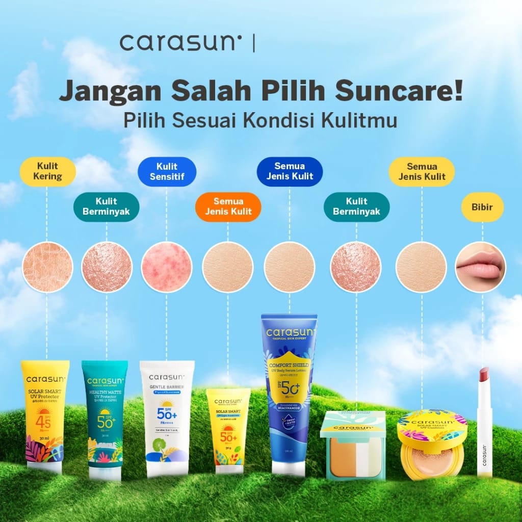 Carasun Gentle Barrier Physical Sunscreen SPF50+ PA++++ 30ml