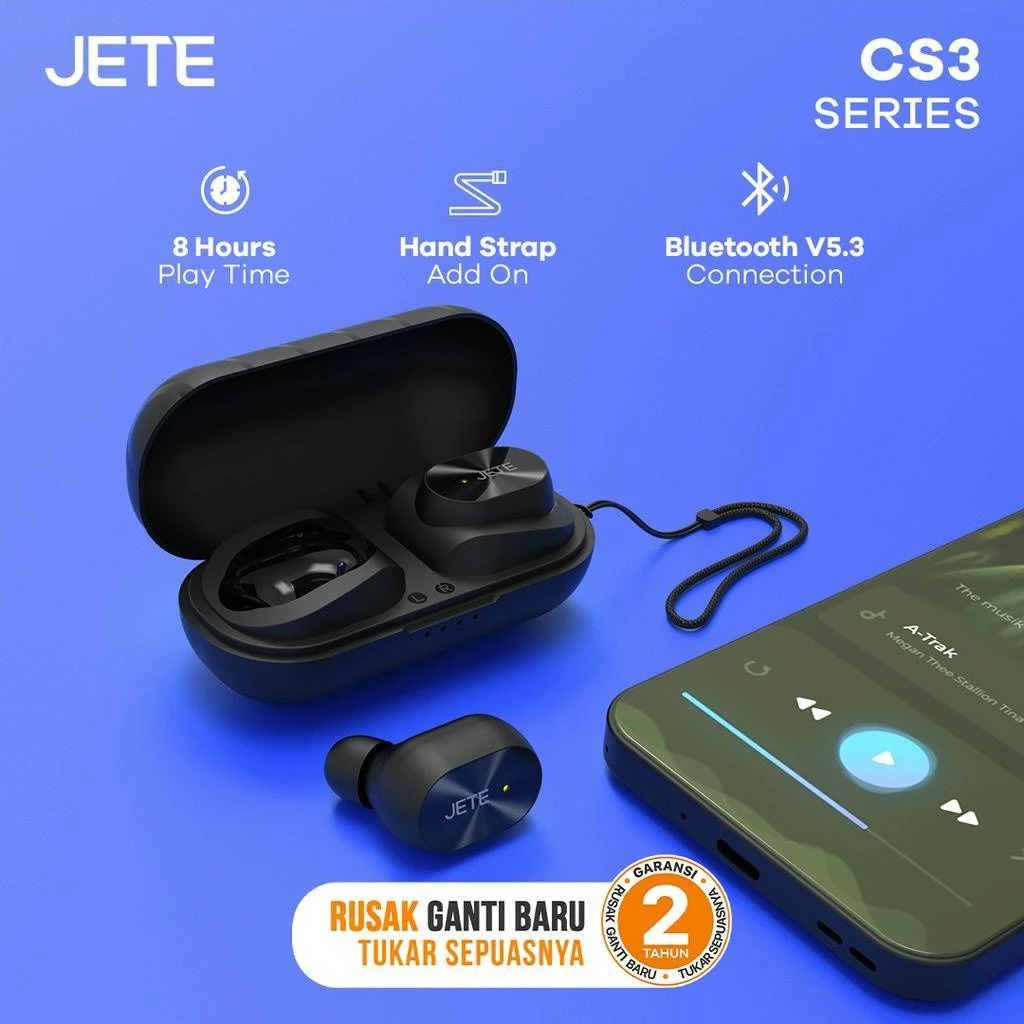 JETE Handsfree Bluetooth TWS - CS3 *