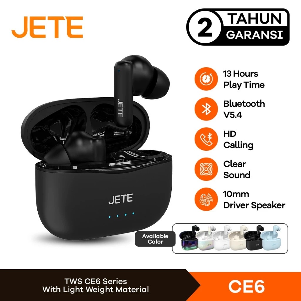JETE Handsfree Bluetooth TWS - CE6