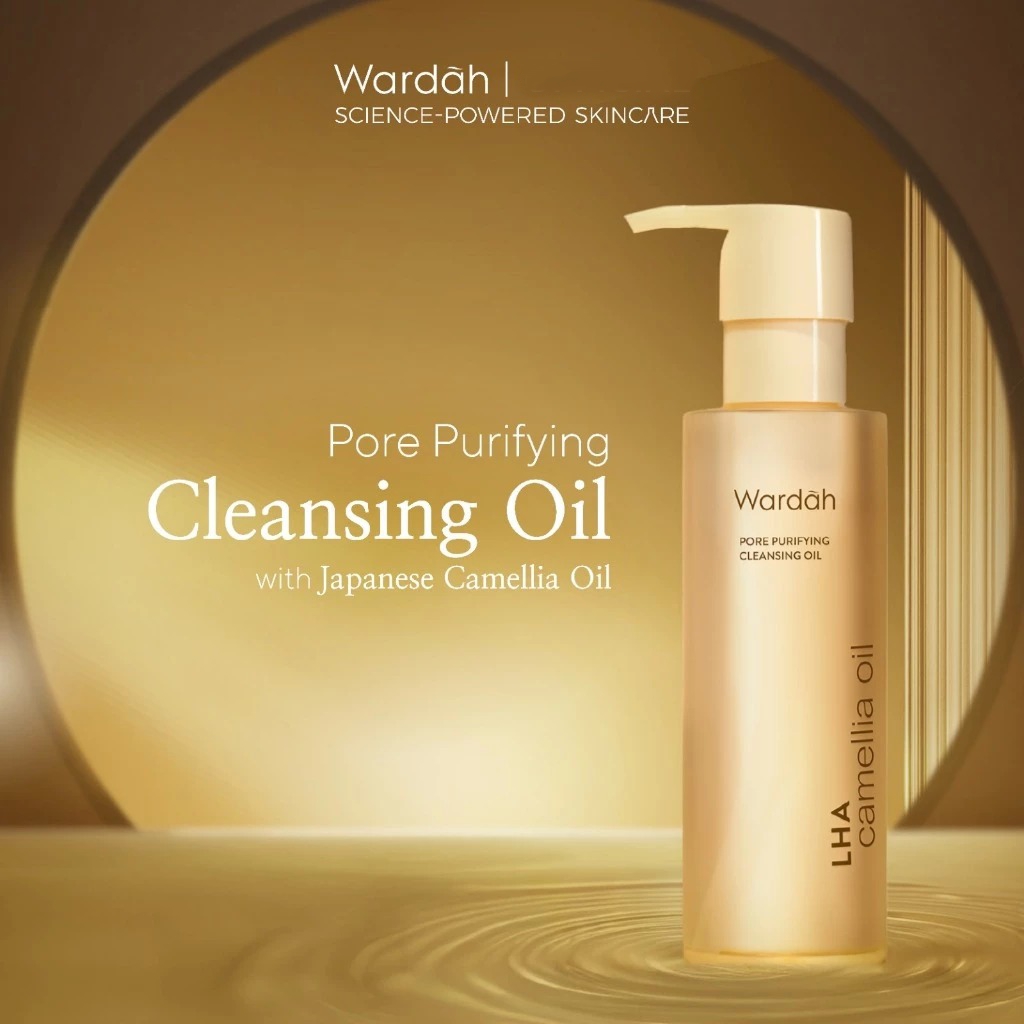 Wardah LHA Camellia Oil Pore Purifying Cleansing Oil 140ml