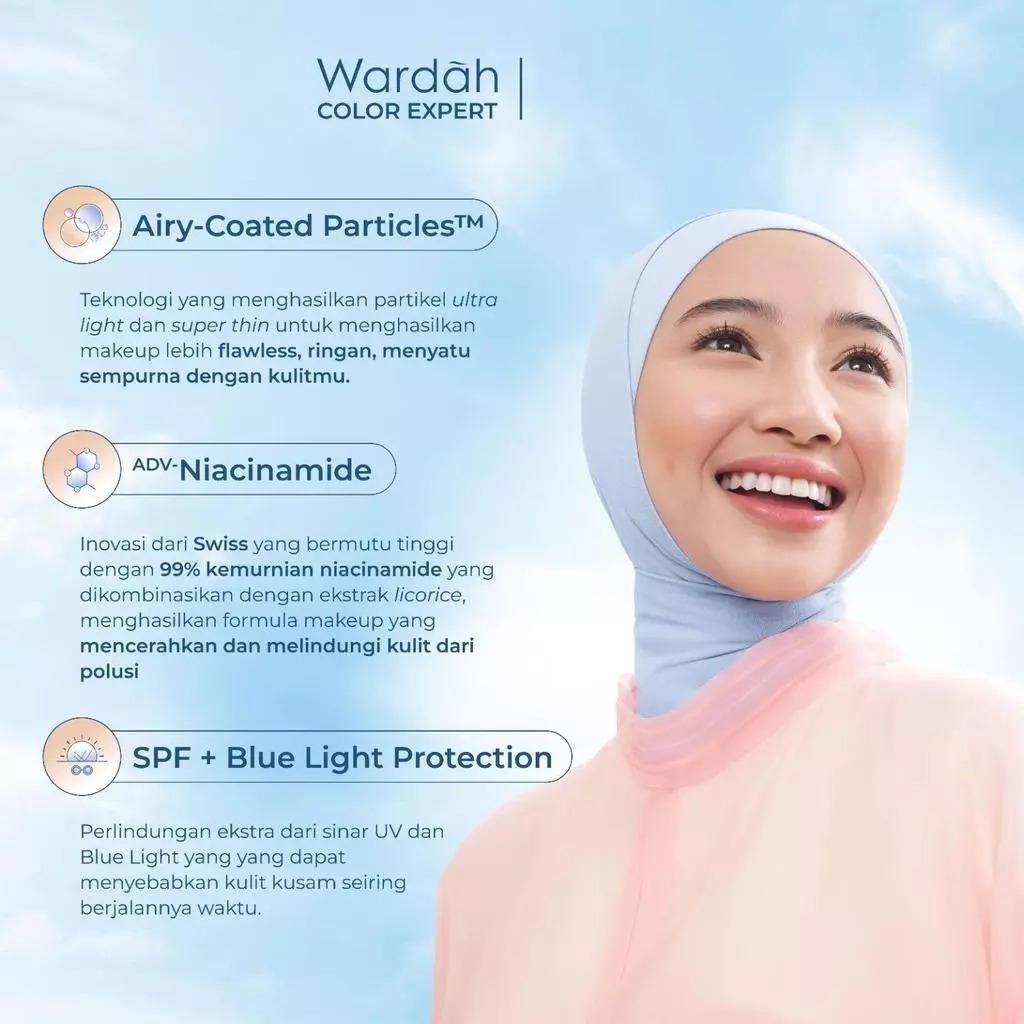 Wardah Lightening Fresh BB Tint 15ml - 03 Warm Ivory (23W)