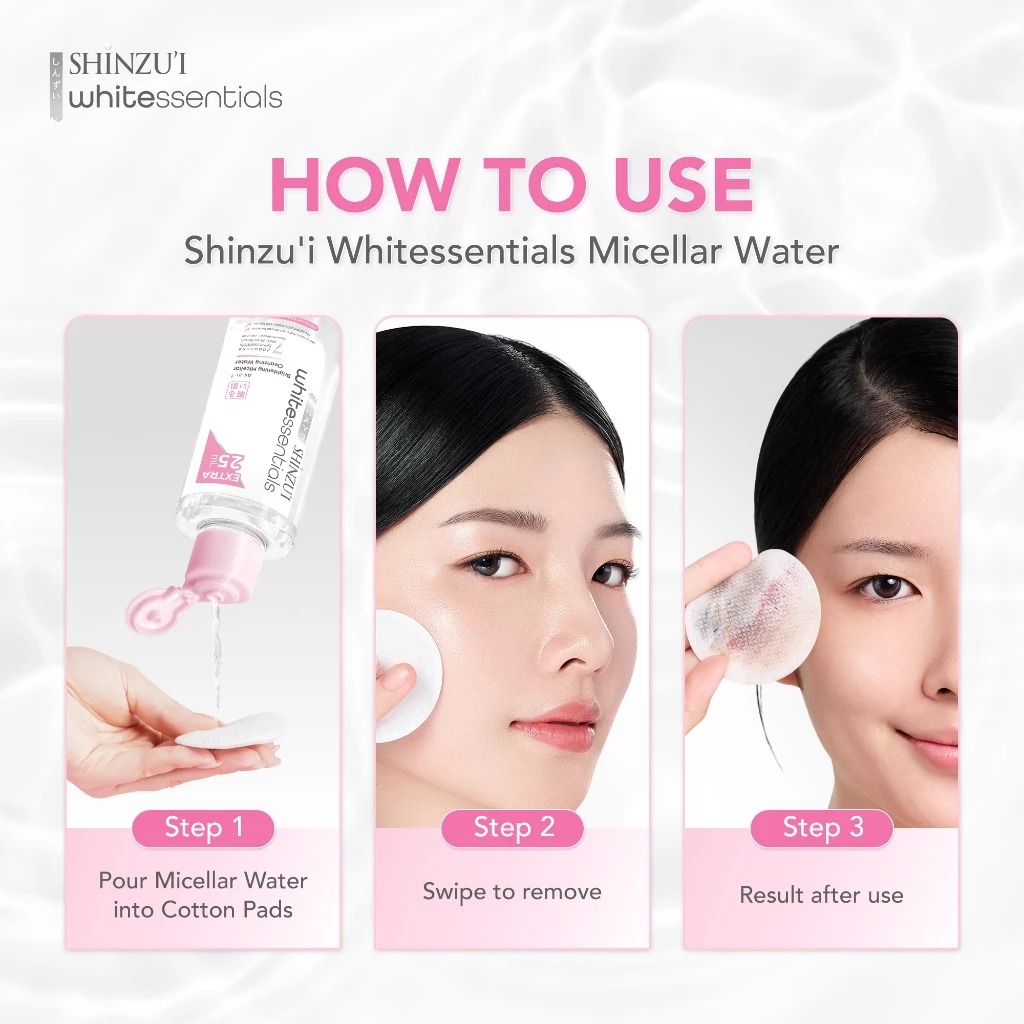 Shinzui Whitessentials Brightening Micellar Cleansing Water 300ml