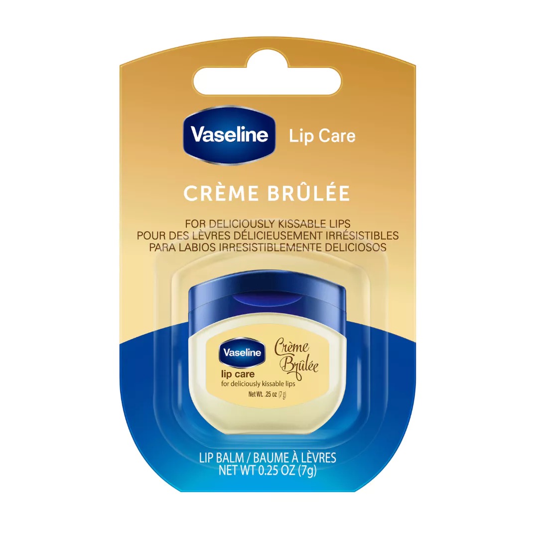Vaseline Lip Care 7gr - Creme Brulee (Lip Balm Jar)