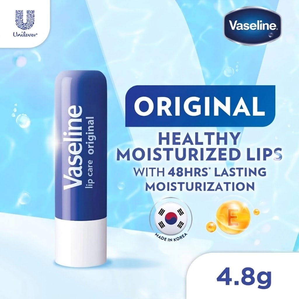 Vaseline Lip Care 4.8gr - Original (Lip Balm Stick)