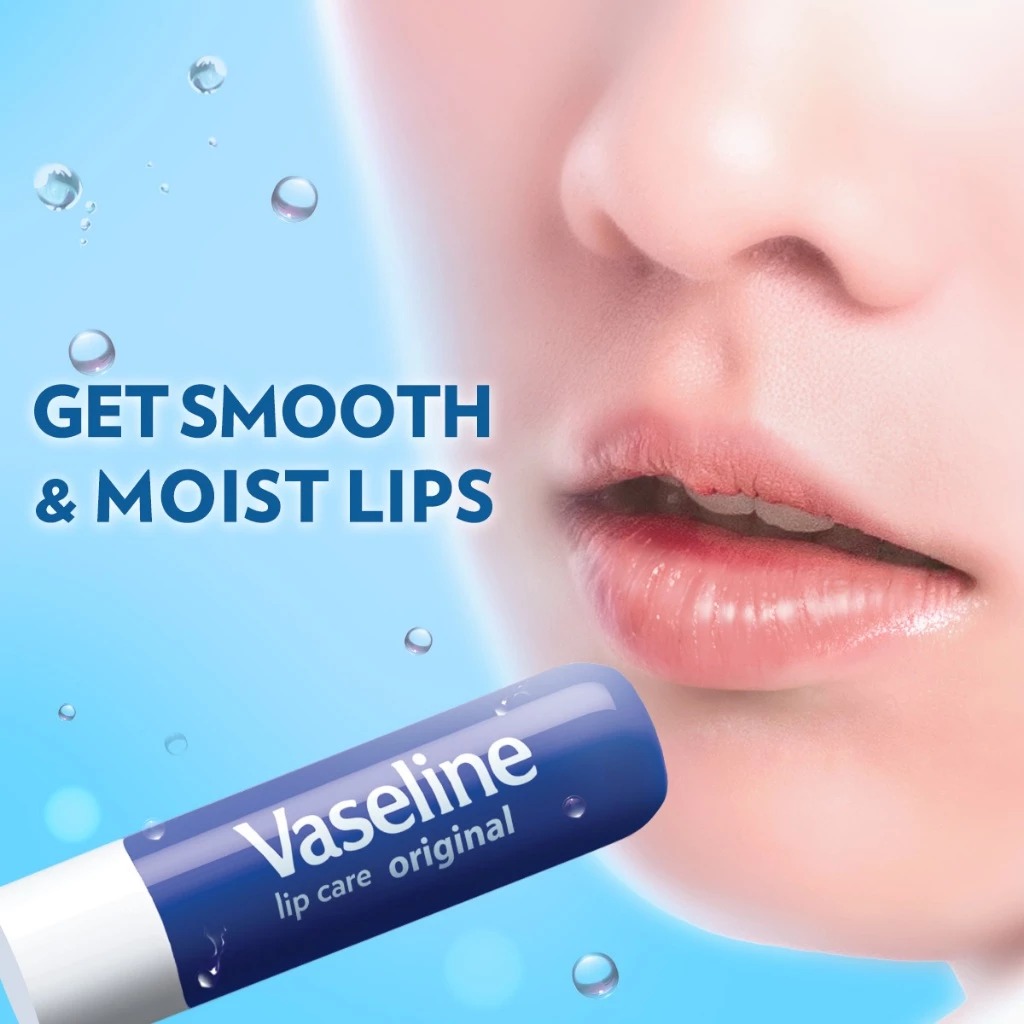 Vaseline Lip Care 4.8gr - Original (Lip Balm Stick)