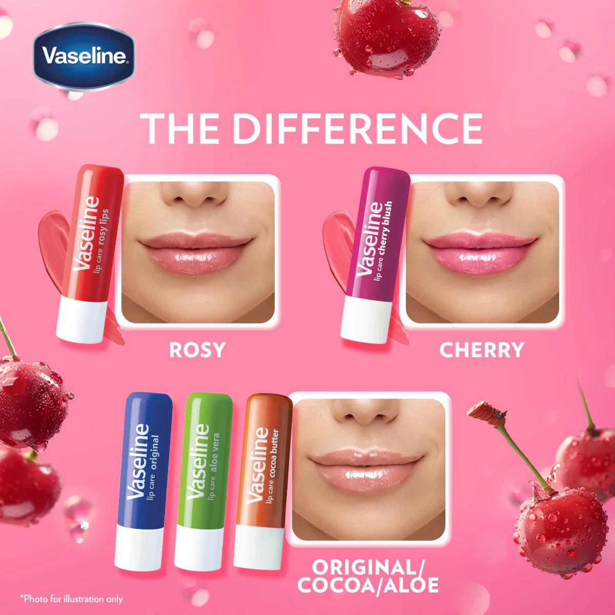 Vaseline Lip Care 4.8gr - Original (Lip Balm Stick)