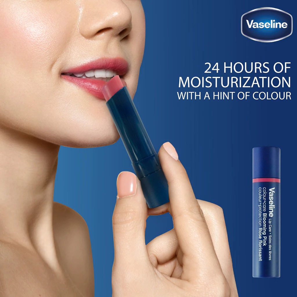 Vaseline Lip Care Colour+Care 3gr - Kissing Red (Lip Colour Stick)