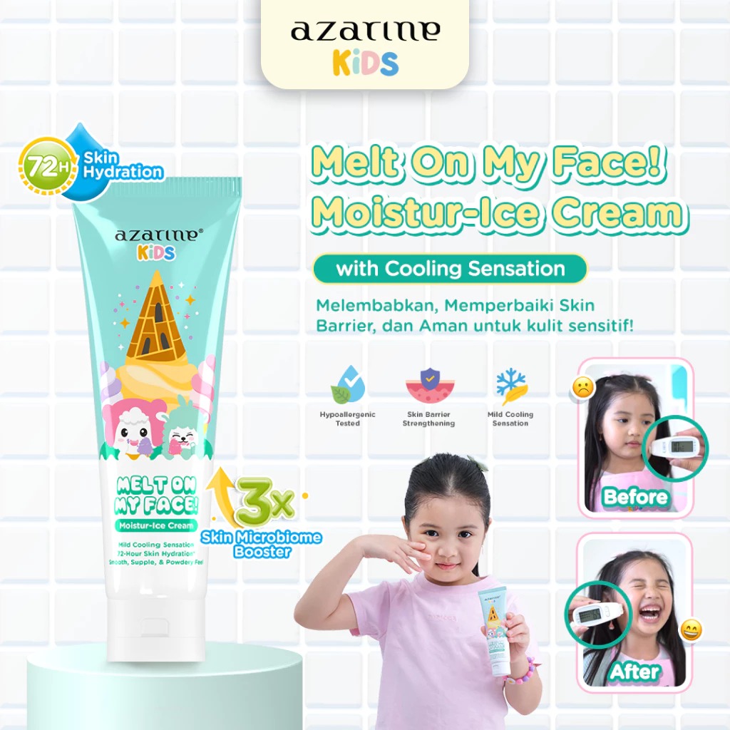 Azarine Kids Melt On My Face! Moistur-Ice Cream 30ml
