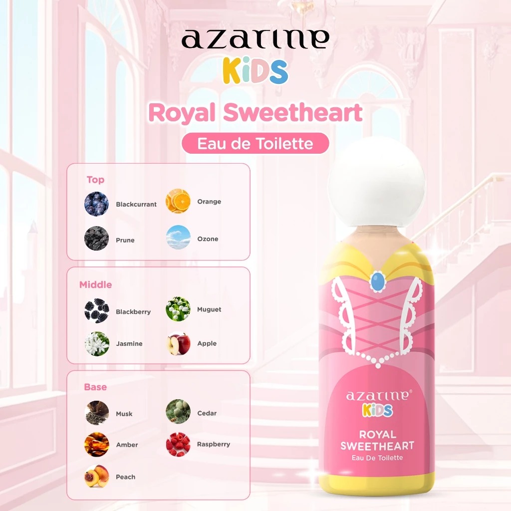 Azarine Kids Eau De Toilette 50ml - Royal Sweetheart