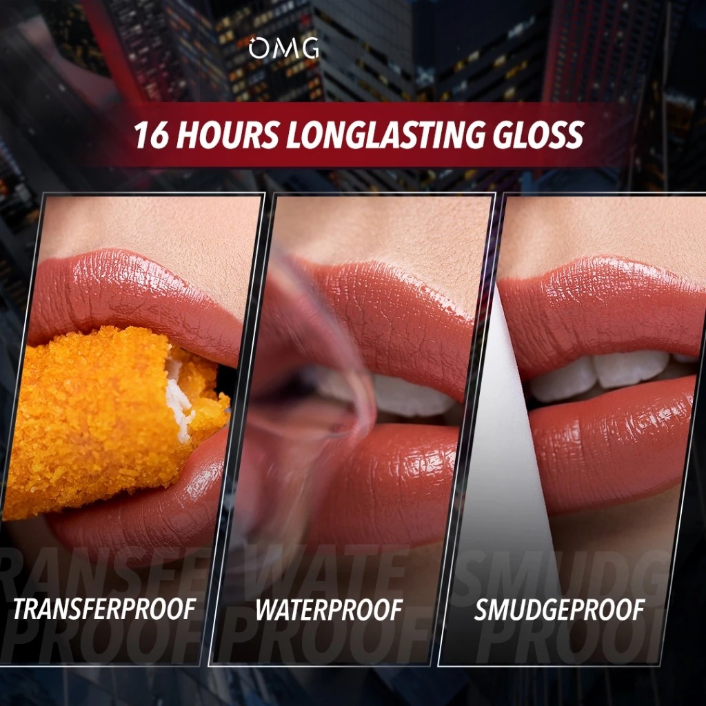 Oh My Glam Colorlast Lip Vinyl 2.5gr - 13 Luxe Brown (OMG)