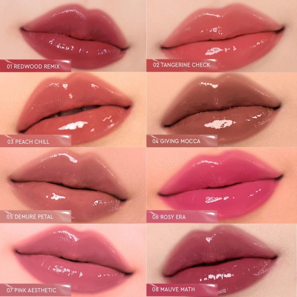 Emina Glosszilla Lightweight Lip Jelly Vinyl 3gr - 06 Rosy Era