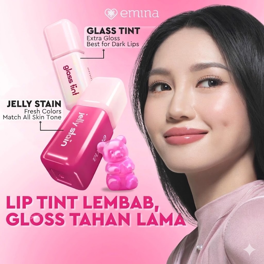 Emina Jelly Stain 3gr - 06 Brown Sugar (Lip Tint)