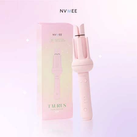 NVMEE TAURUS Hair Stylers 2.0 - PINK (Catokan Penataan Rambut Keriting)